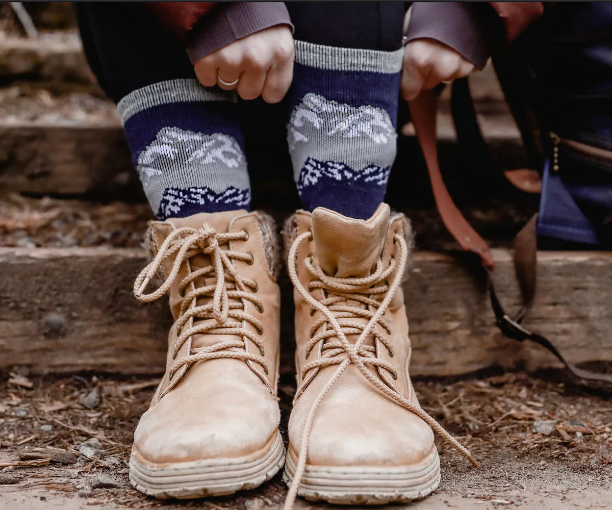 From The Ground Up North Cascade Incrediwool Light Weight Hiker Socks