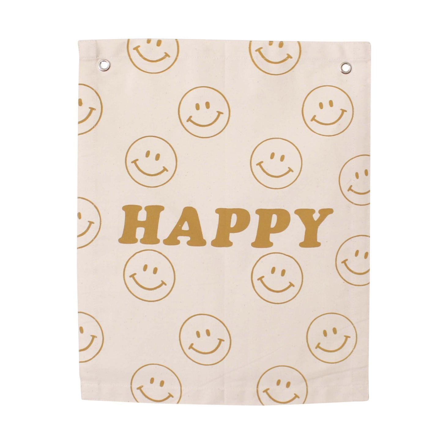 Happy Banner Canvas Material