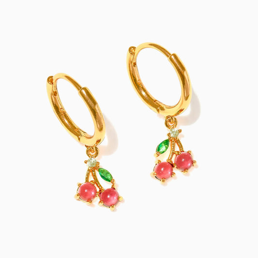 Girls Crew Cherry Sweet Hoops