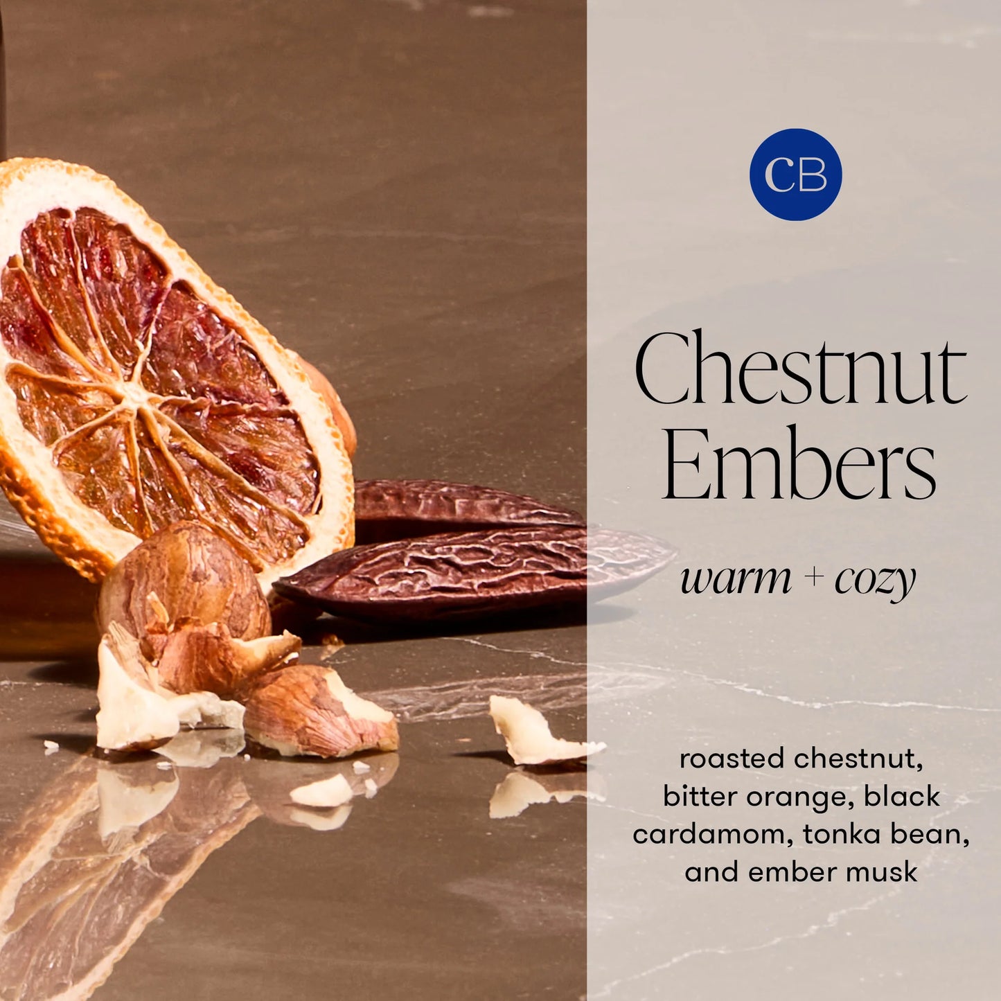 Capri Blue Autumn Glow Chestnut Embers Signature Jar Candle