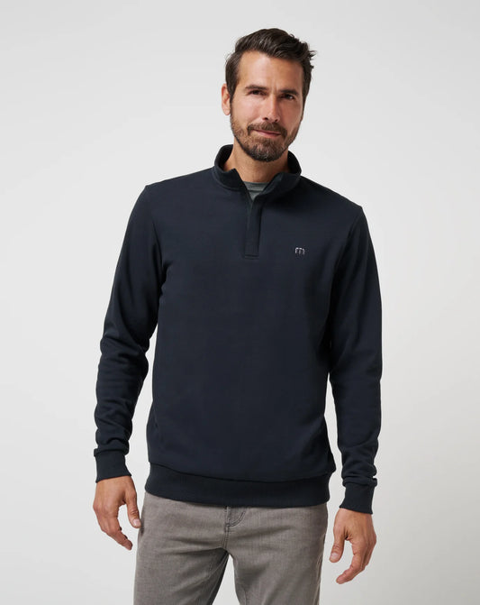 Travis Mathew Cloud Quarter Zip 2.0- Black
