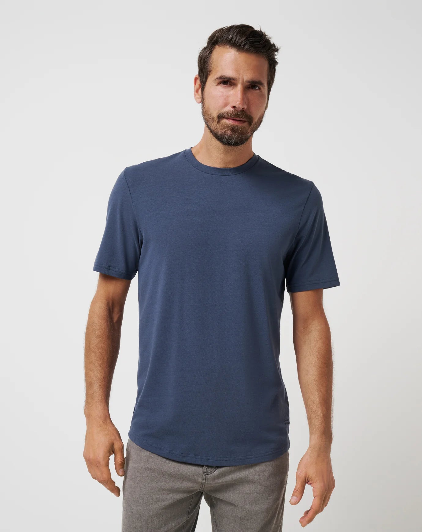 Travis Mathew Cloud Crew Tee- Blue Nights