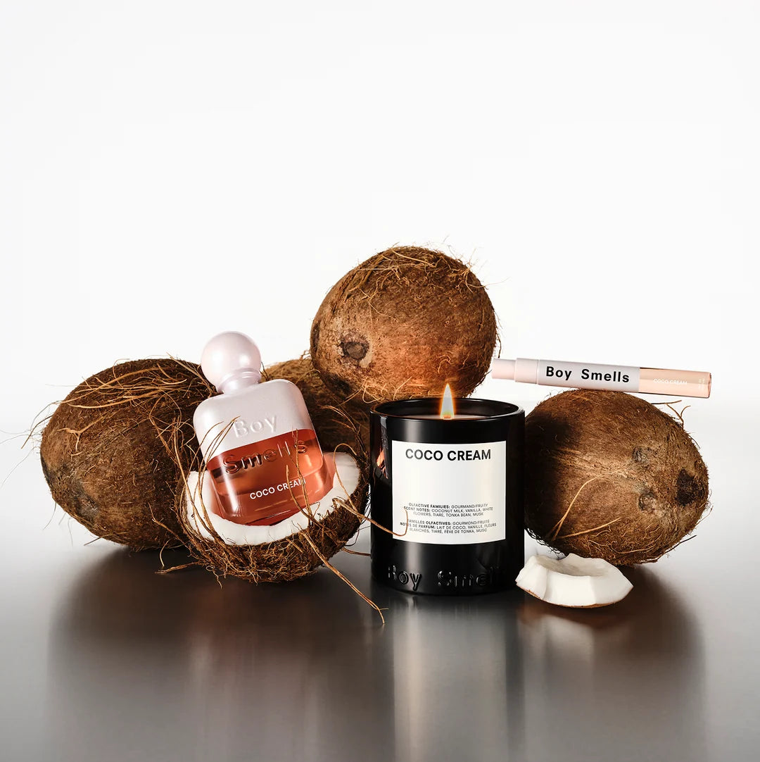 Boy Smells Coco Cream: Soy Blend Candle