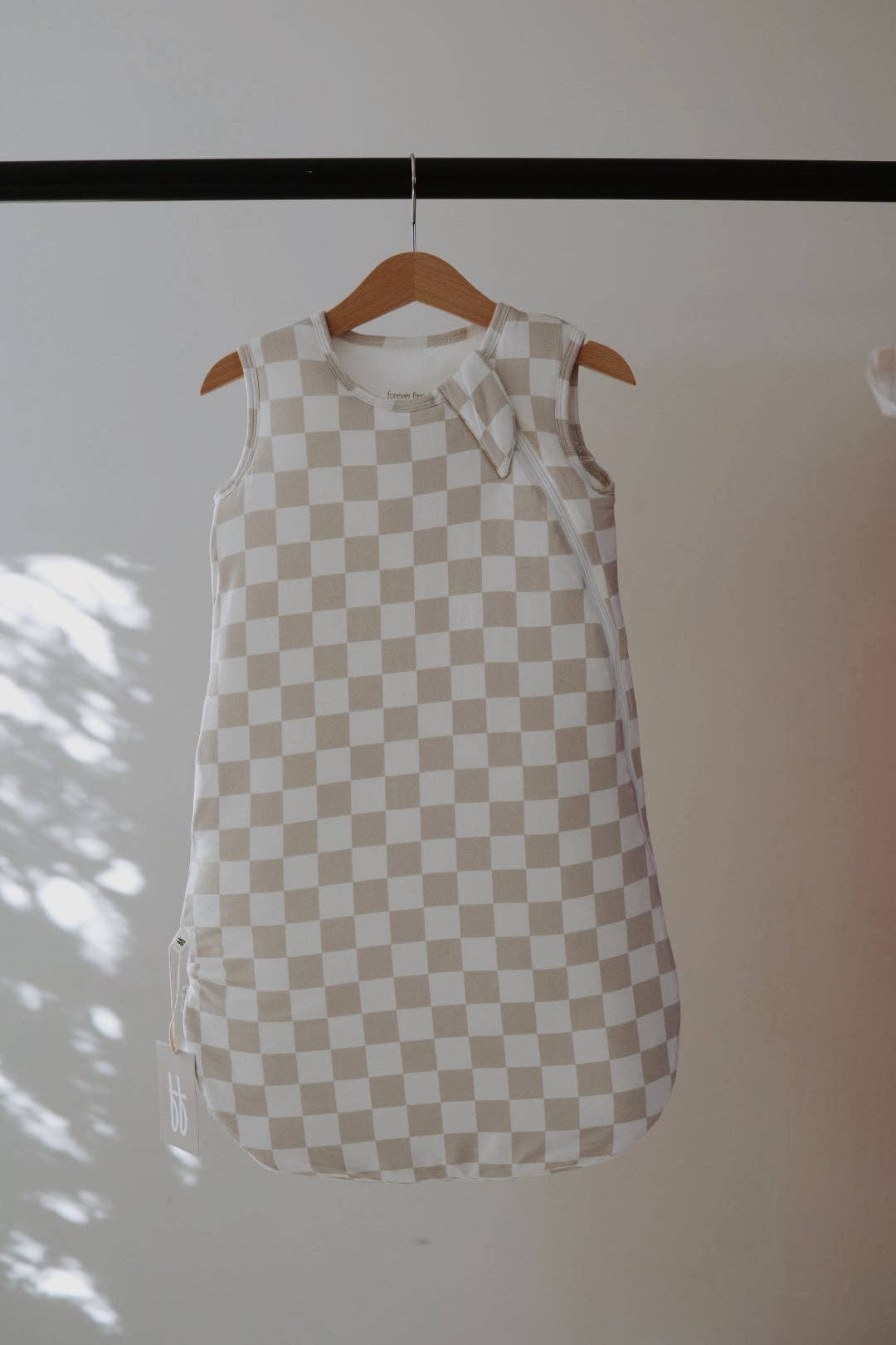 Forever French Baby Bamboo Sleep Sack | Checkerboard