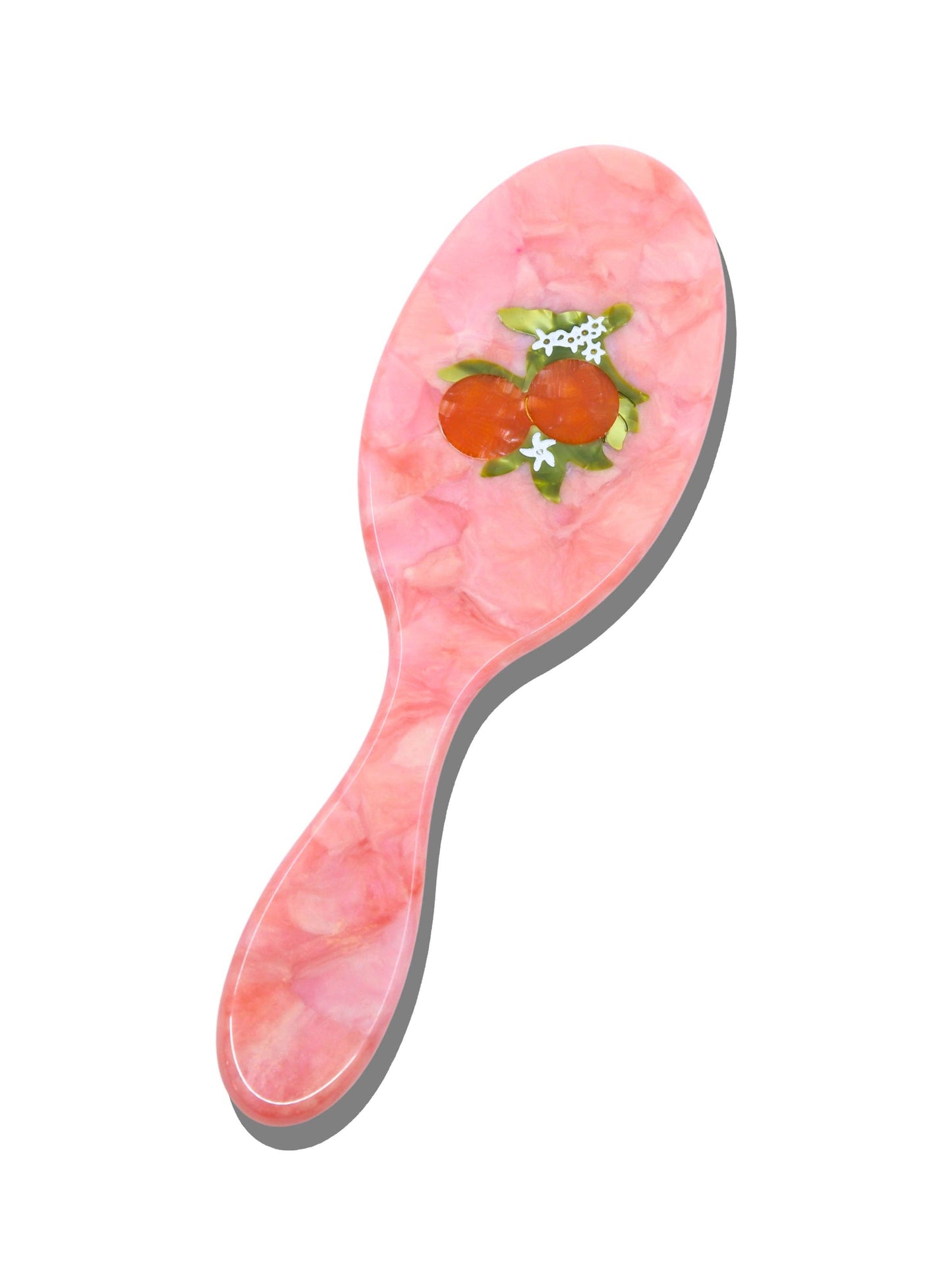 Solar Eclipse Hand-painted Orange Blossom Amazing Hair Day Brush