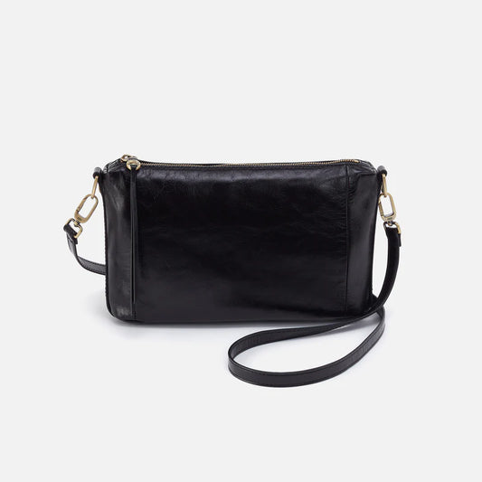 HOBO Darcy Carry-All Crossbody- Polished Black