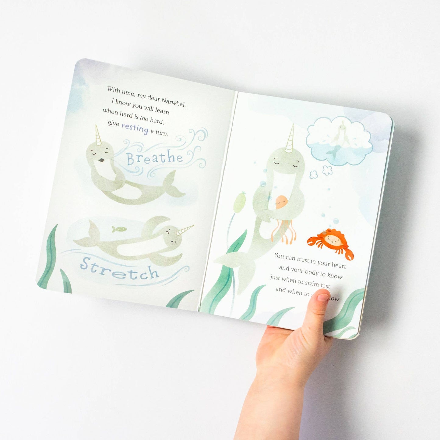 Narwhal Snuggler + Intro Book - Growth Mindset