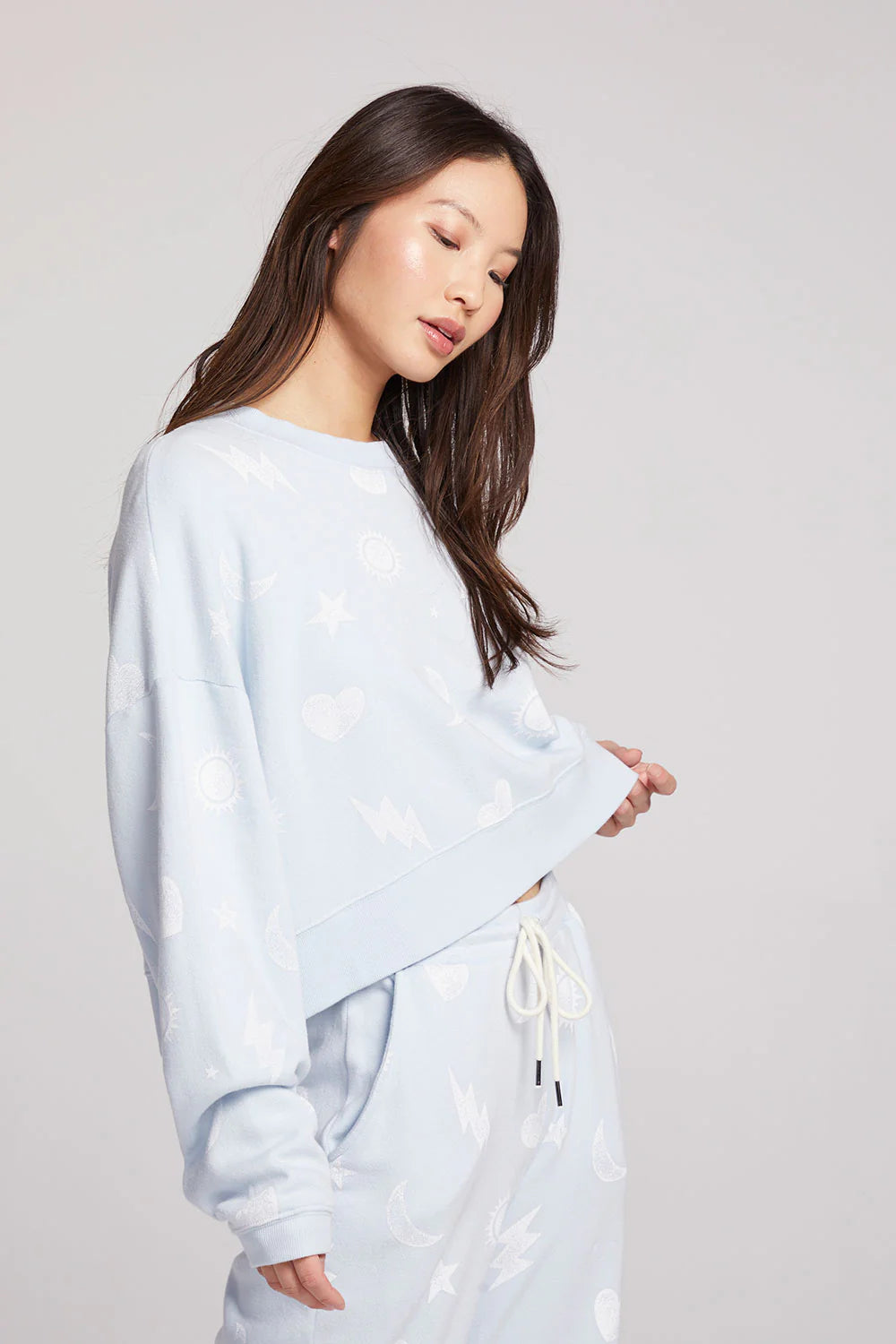 Chaser Allover Dream Sky Pullover