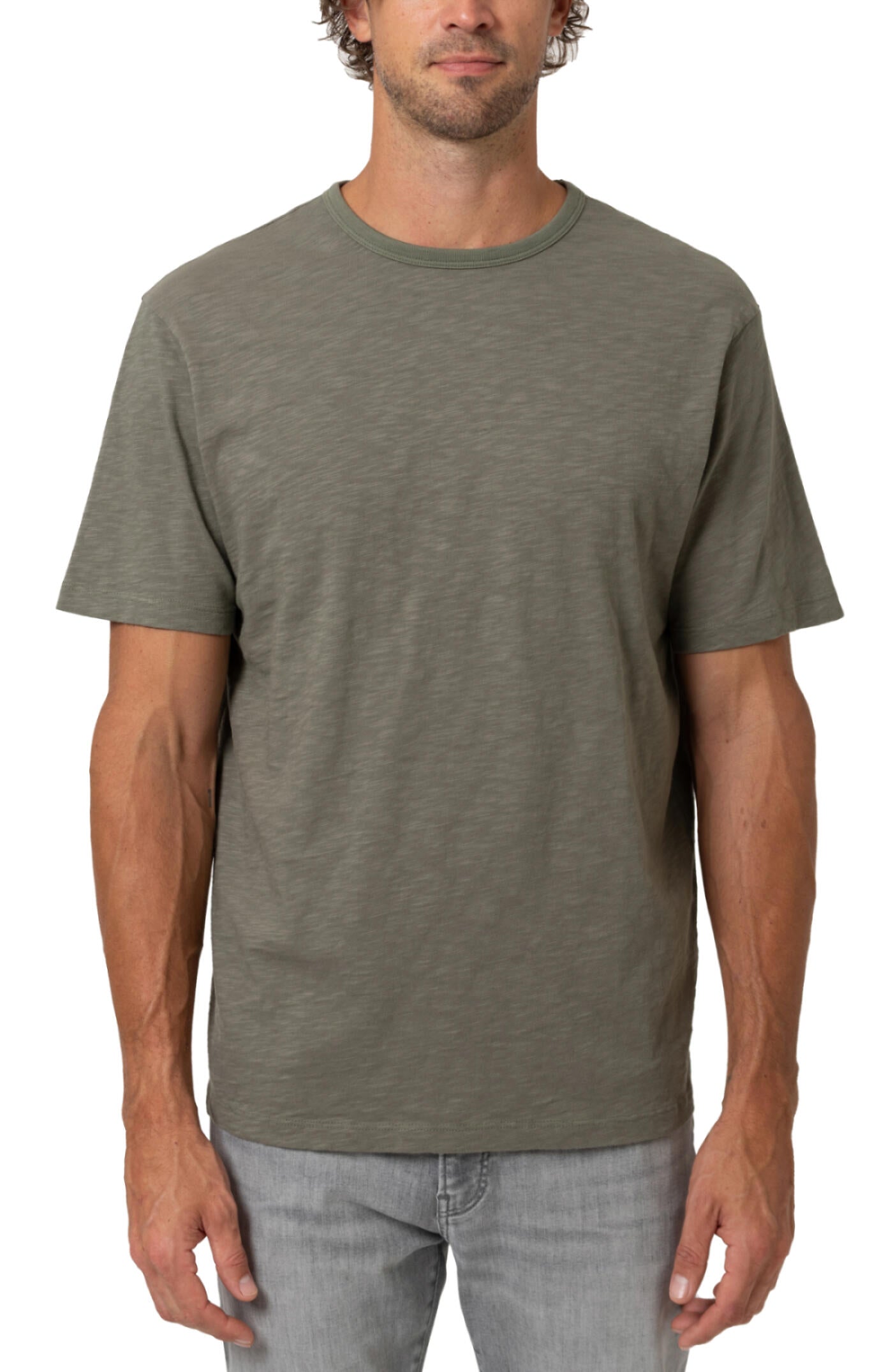 Mavi Men Short Sleeve Tee- Dusty Olive