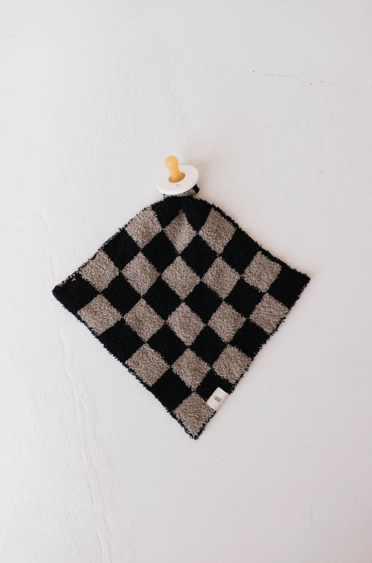 Forever French Baby Lovey | Checkmate Checkerboard