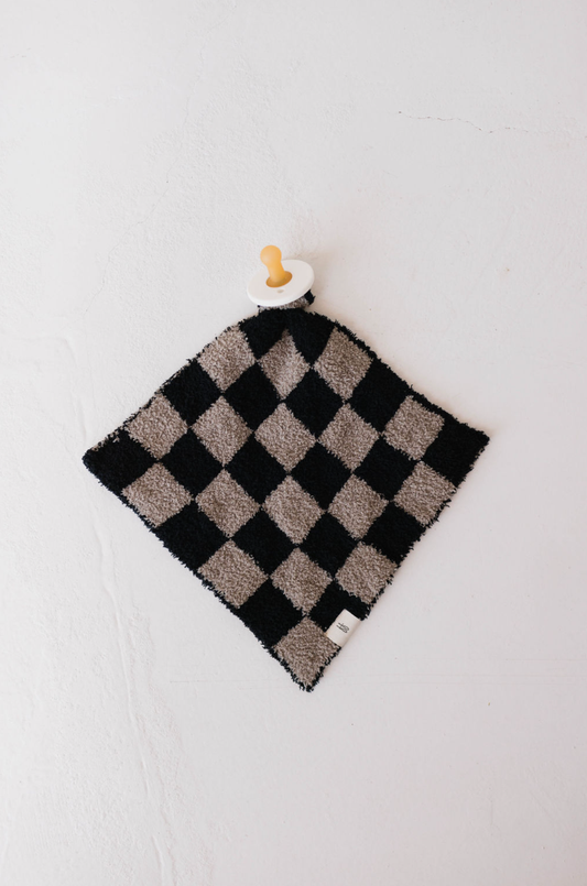 Forever French Baby Lovey | Checkmate Checkerboard
