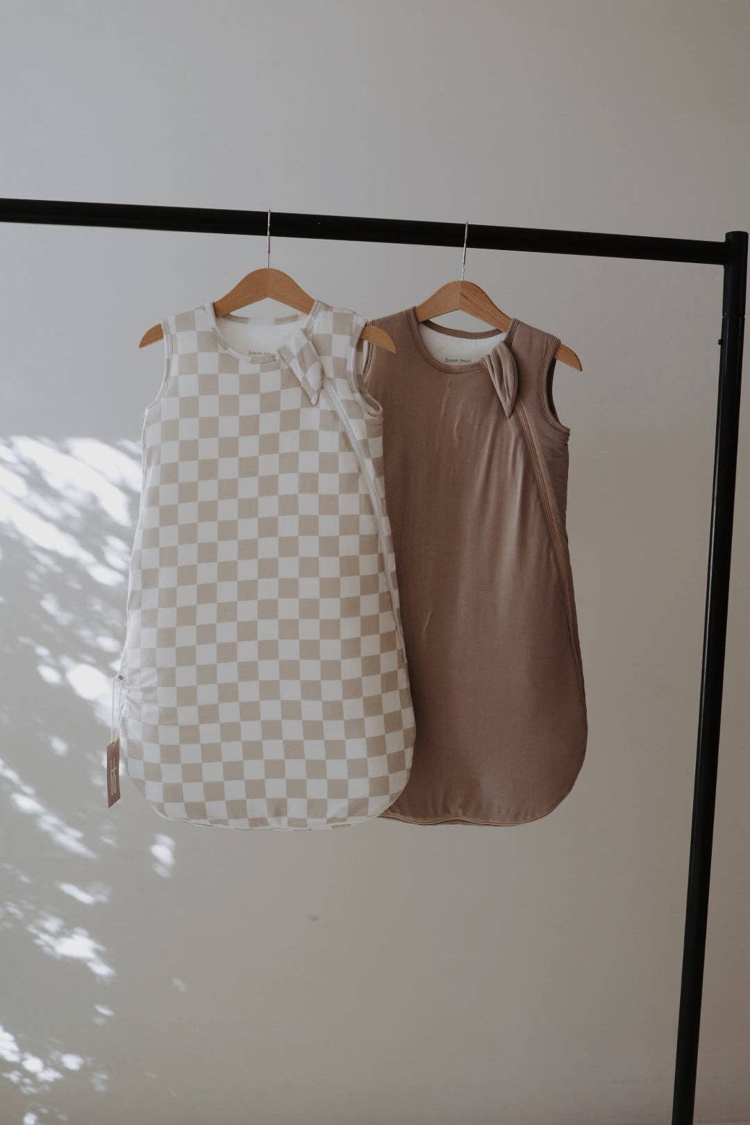 Forever French Baby Bamboo Sleep Sack | Checkerboard