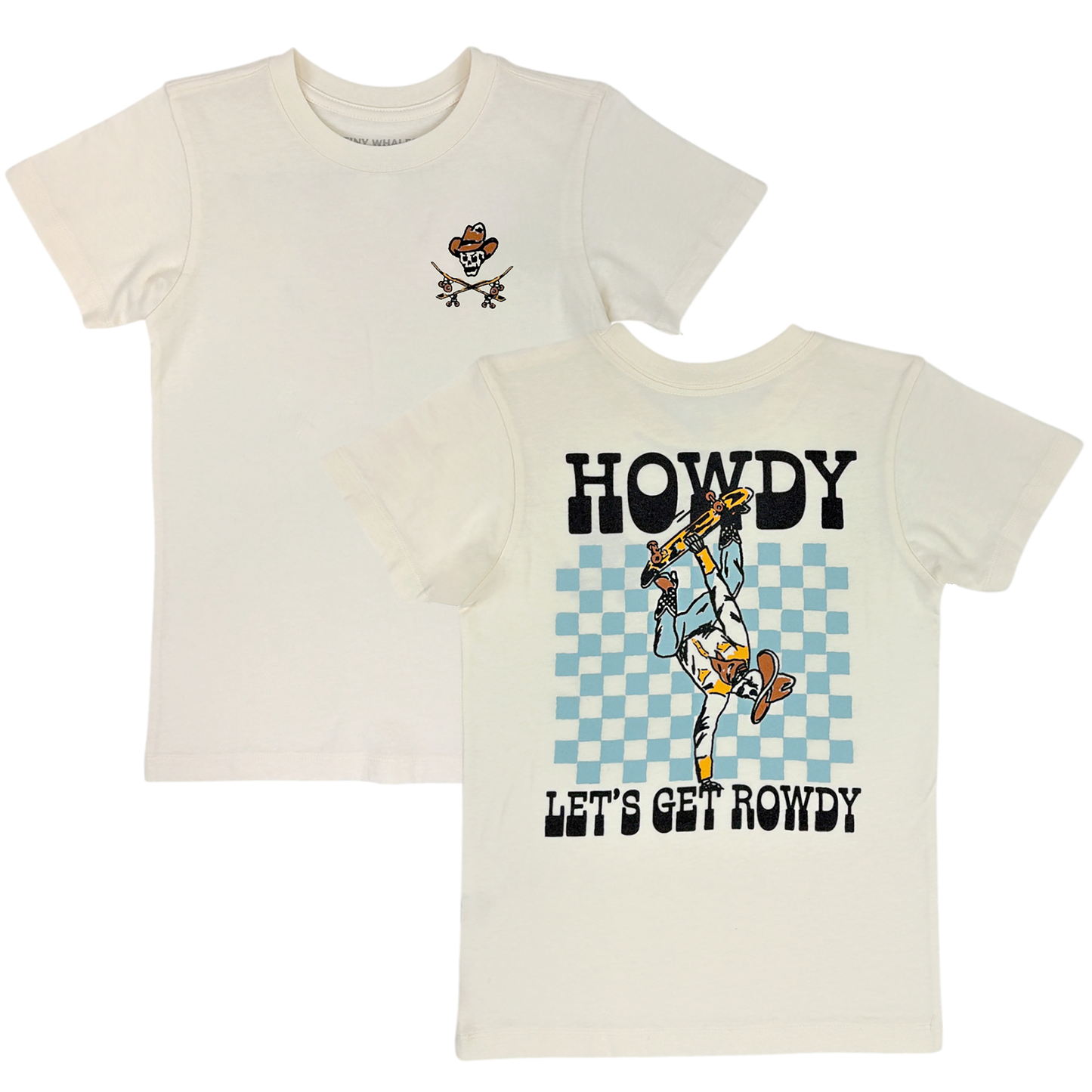 Tiny Whales LET'S GET ROWDY Tee