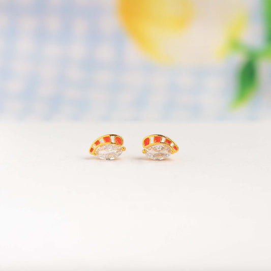 Girls Crew Salmon Nigiri Studs