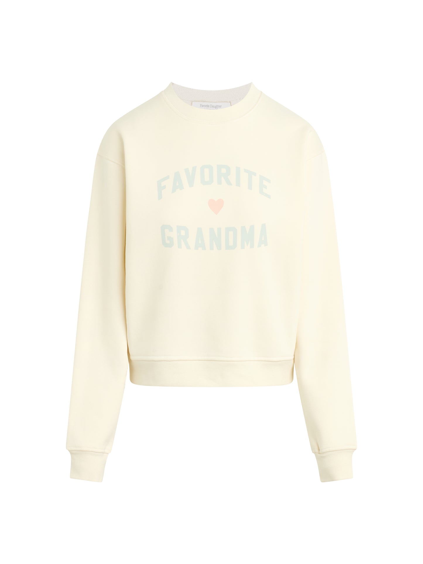 Favorite Daughter Favorite Grandma Sweatshirt- Gardinia/Sage