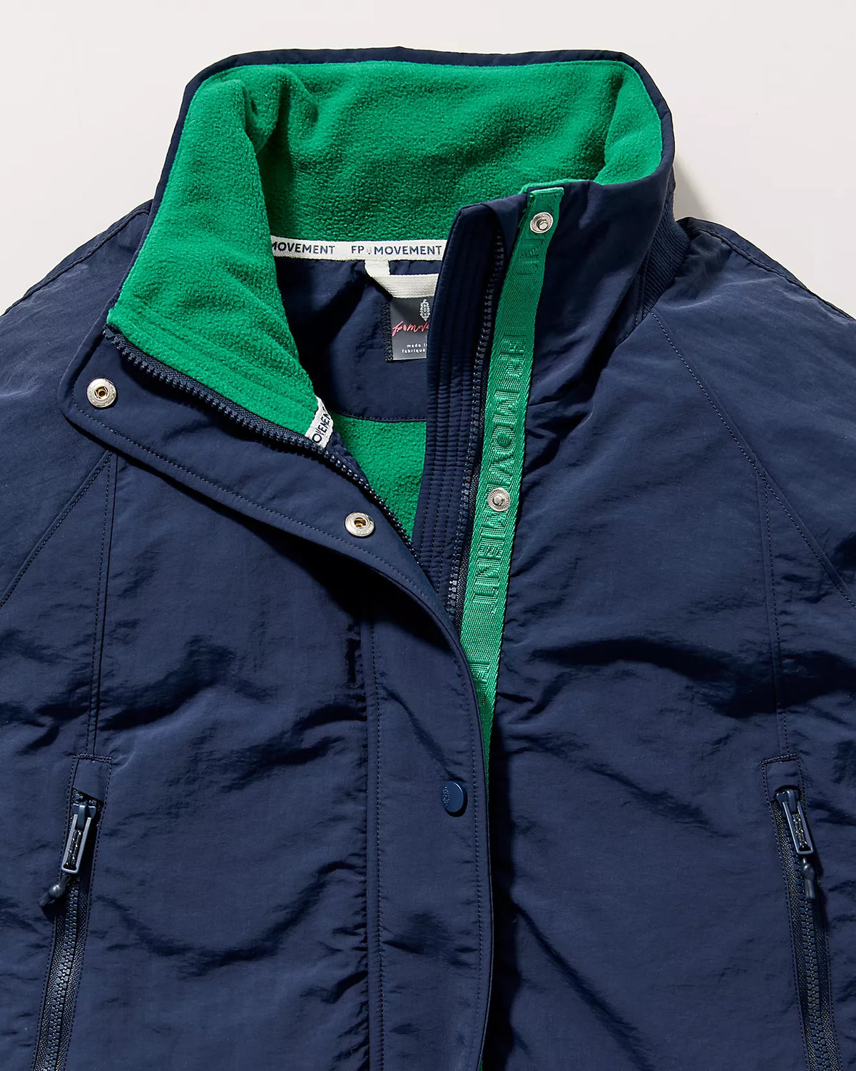 Free People Field Tripper Jacket- Midnight Navy Combo