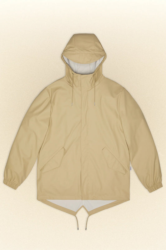 Rains Fishtail Jacket- Sand