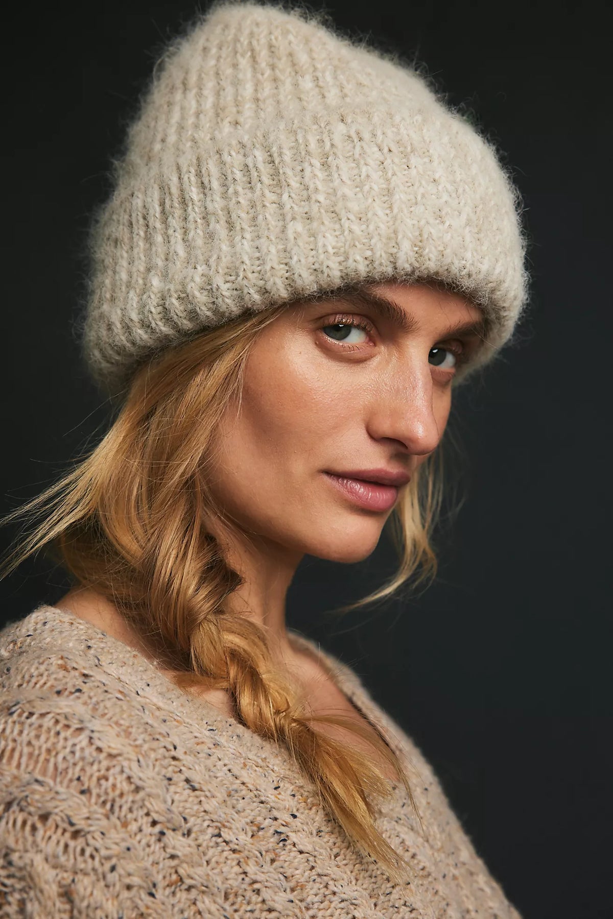 Free People Frostline Beanie- Ivory