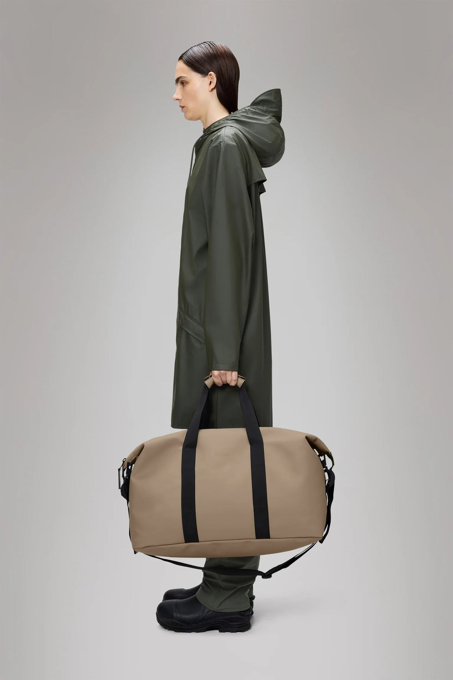 Rains Hilo Weekend Bag- Beige