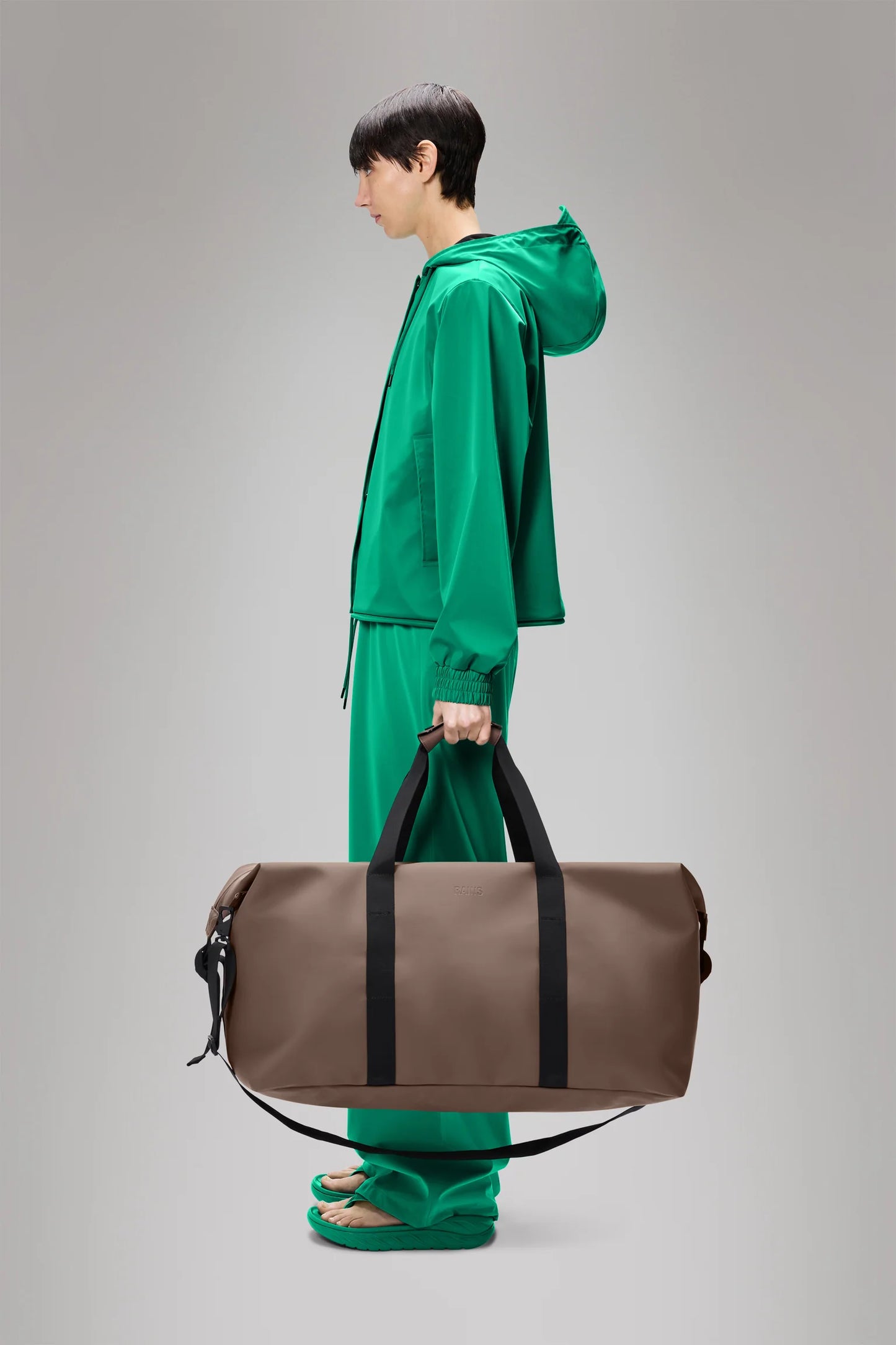 Rains Hilo Weekend Bag Large- Shade