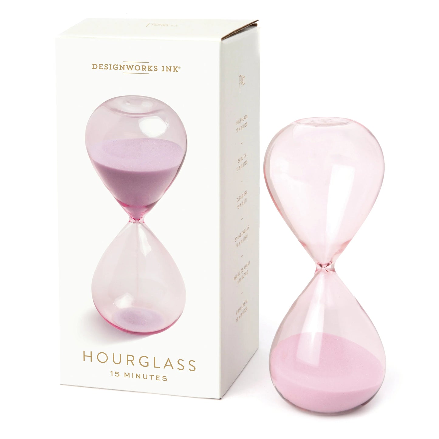 Hourglass 15min- Lilac