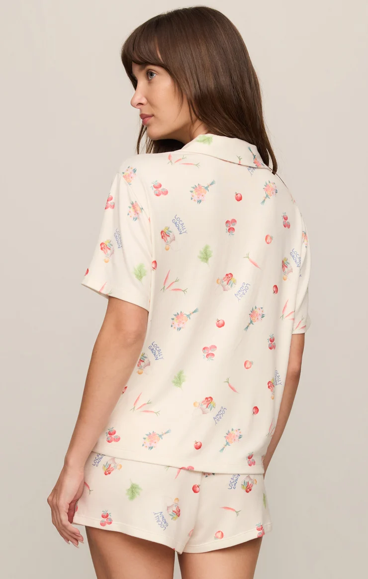 Z Supply Market Silky Jersey PJ Top