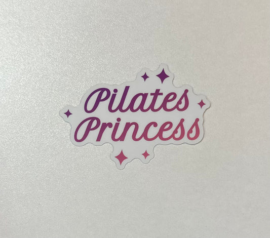 Pilates Princess Sticker