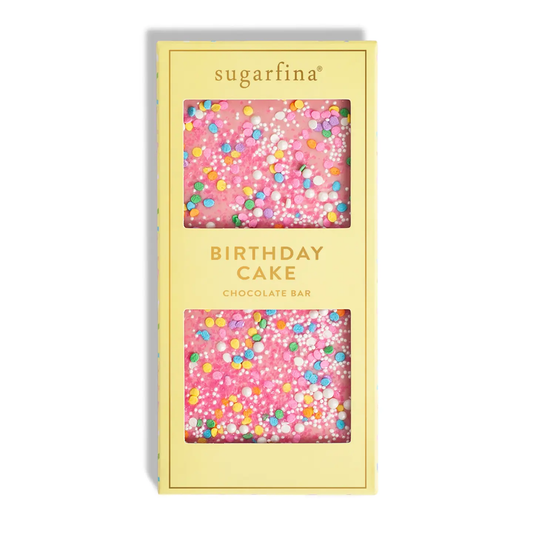 Sugarfina Happy Birthday- Pink Chocolate Bar
