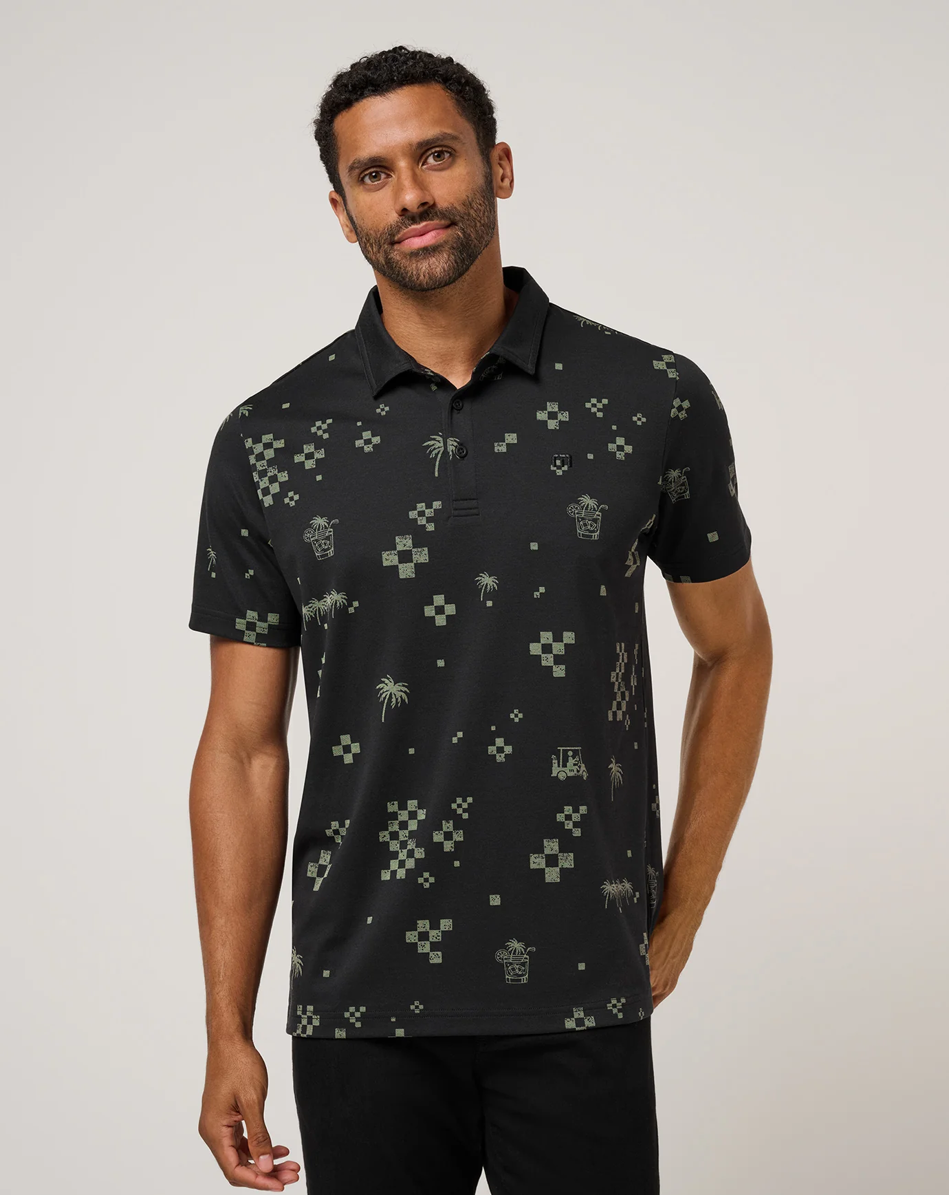 Travis Mathew Beverage Cart Polo