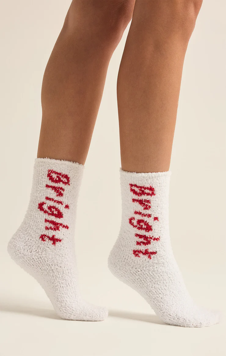 Z Supply 2-Pack Merry & Bright Socks