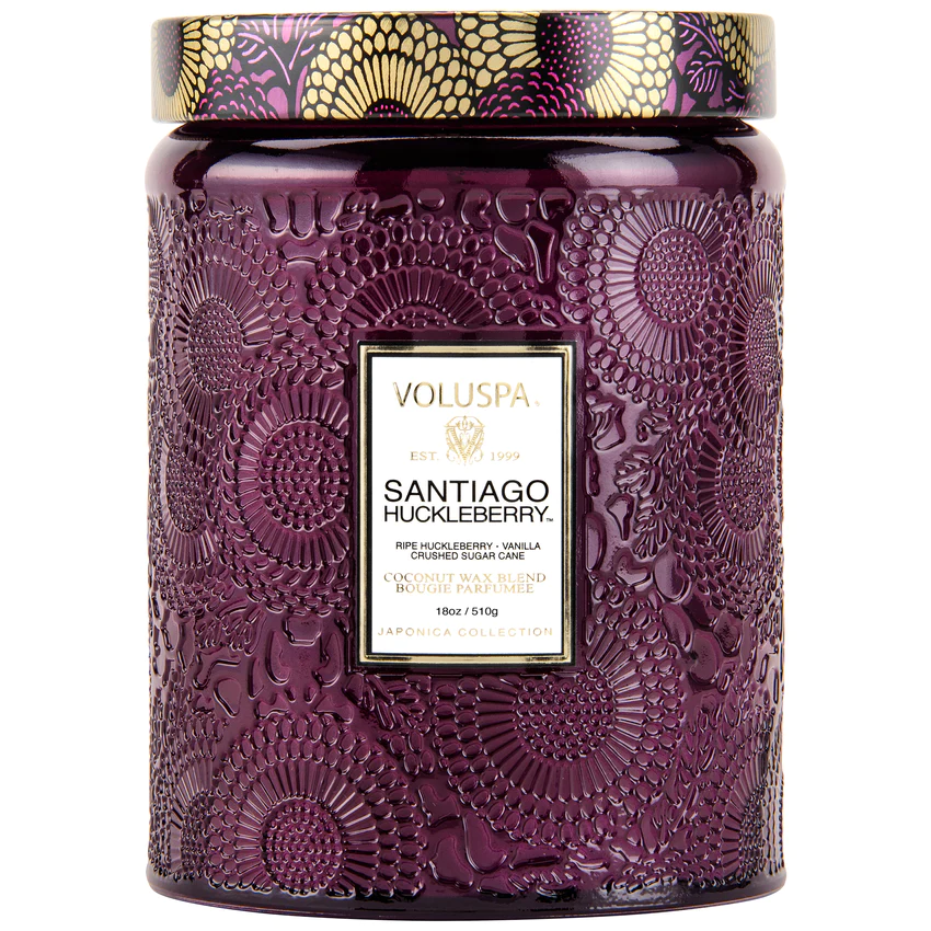 Voluspa Santiago Huckleberry- Large Jar Candle