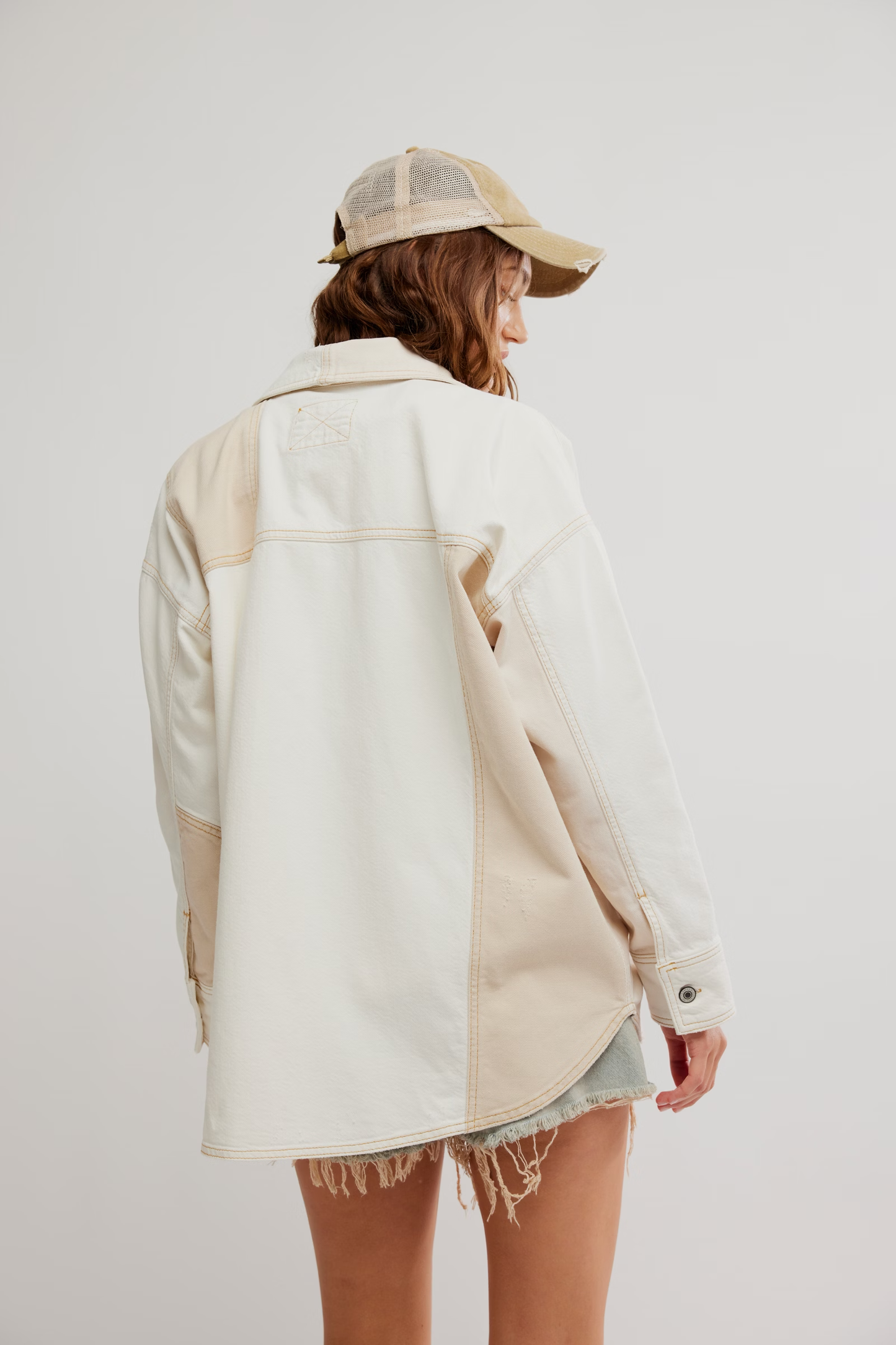 Free People Mountain Roads Jacket- Ivory