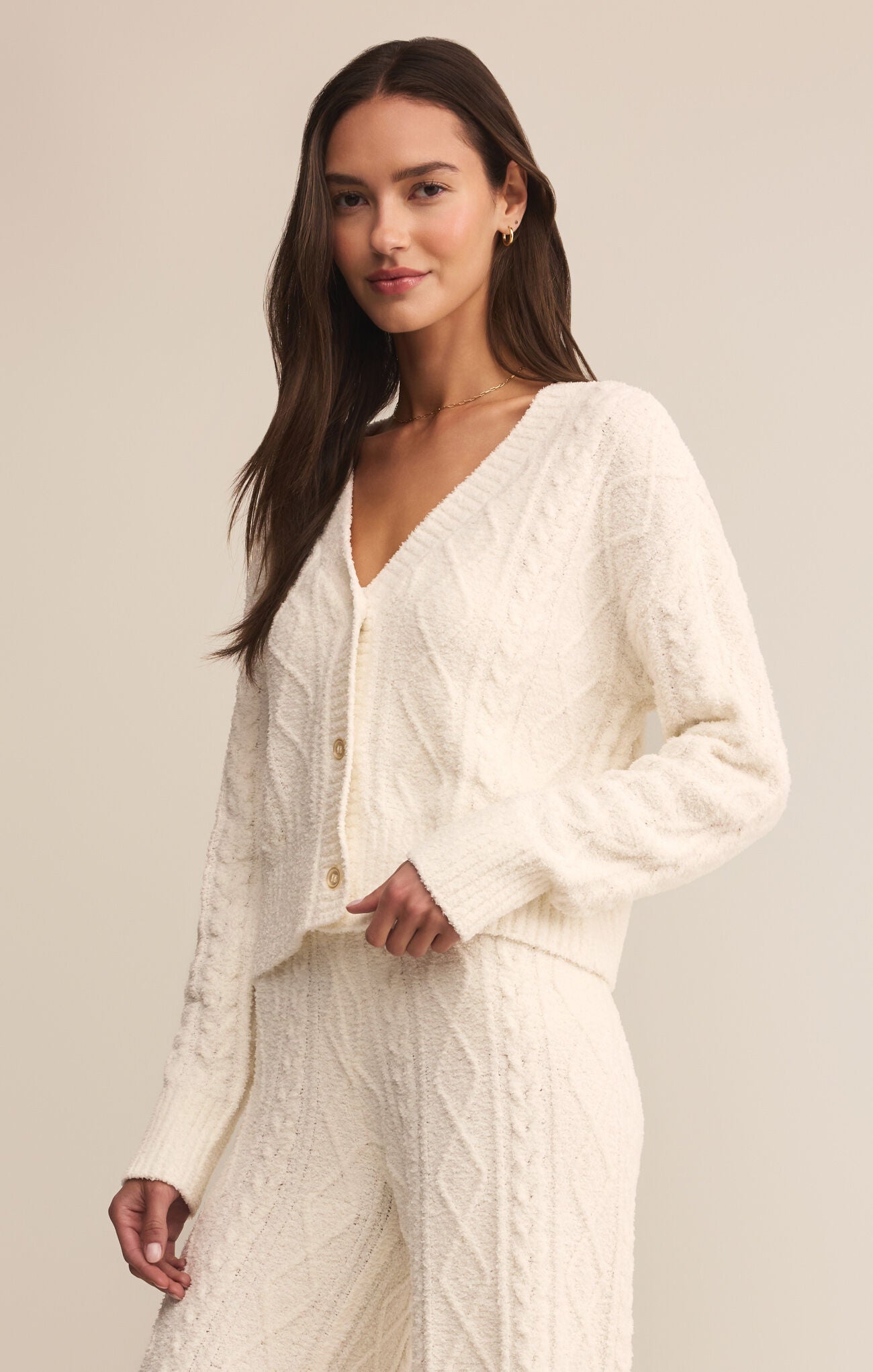Z Supply Elsa Cable Cardigan