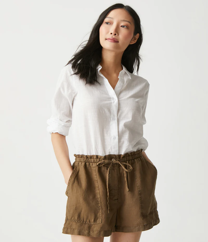 Michael Stars Paulette Linen Short