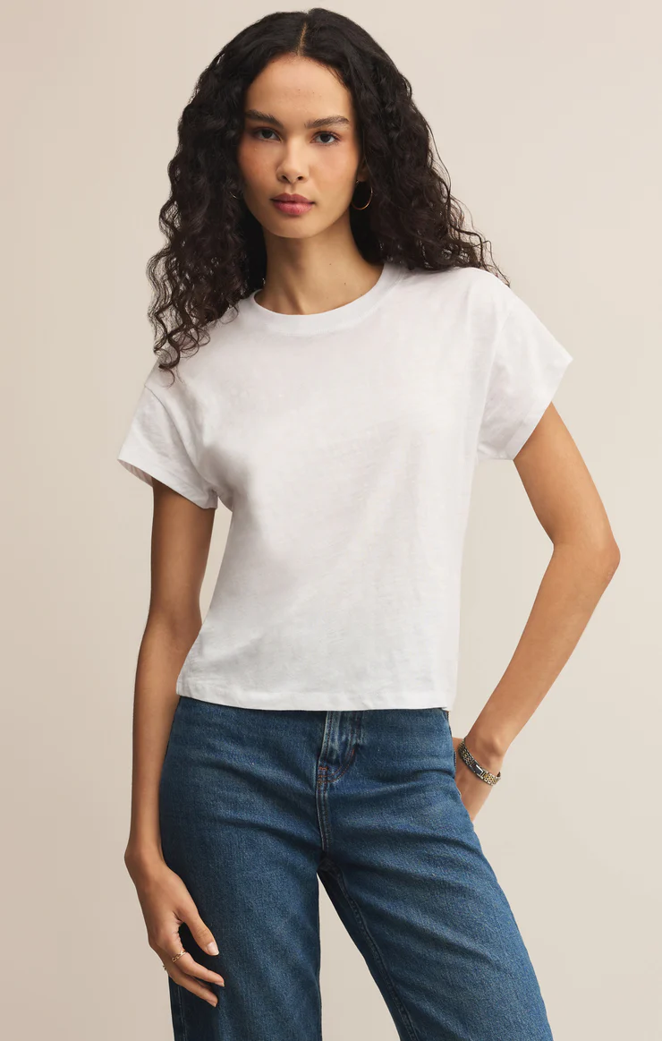 Z Supply Modern Slub Tee- White
