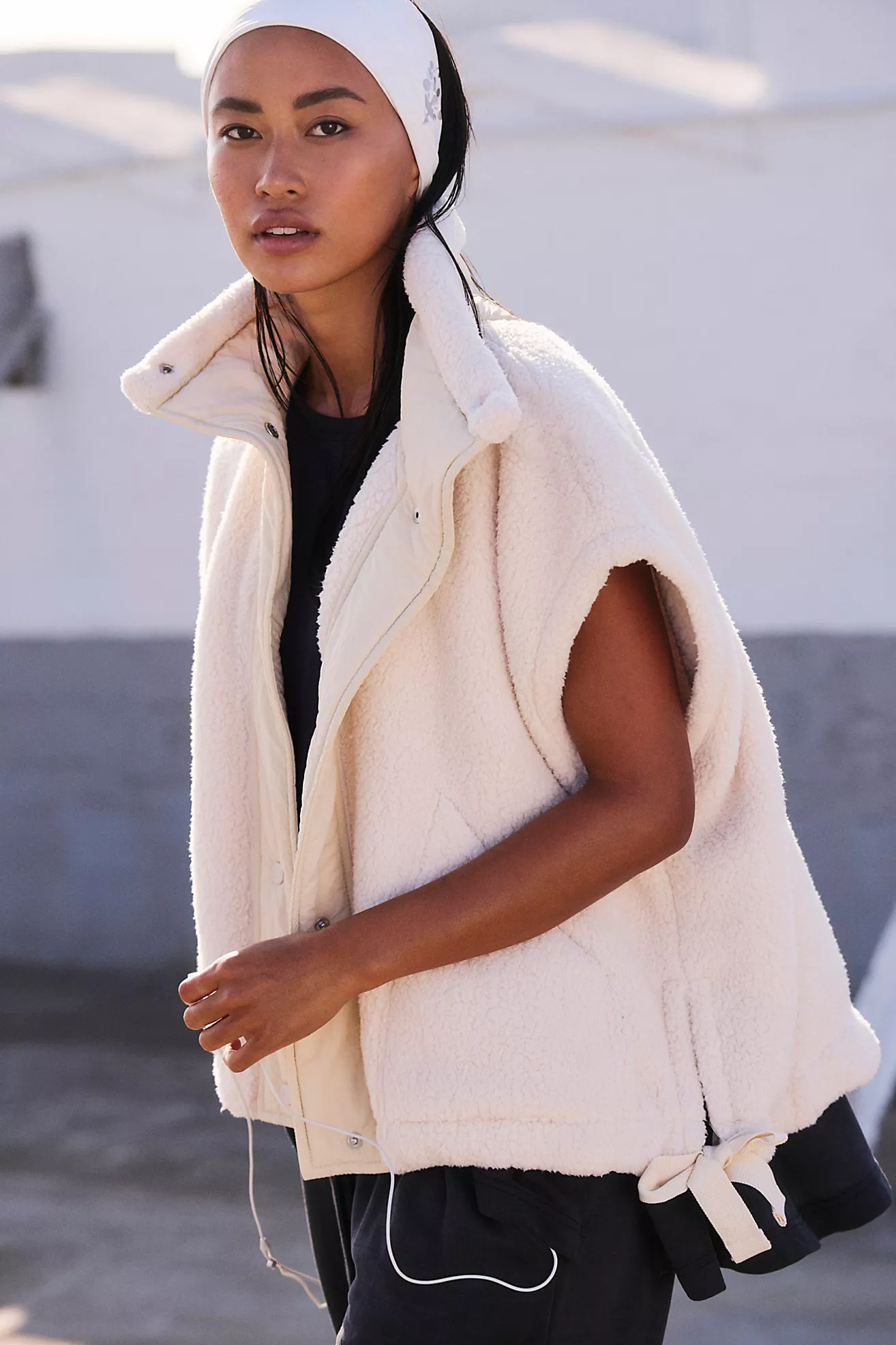 Free People Scout It Out Vest-Birch Tree