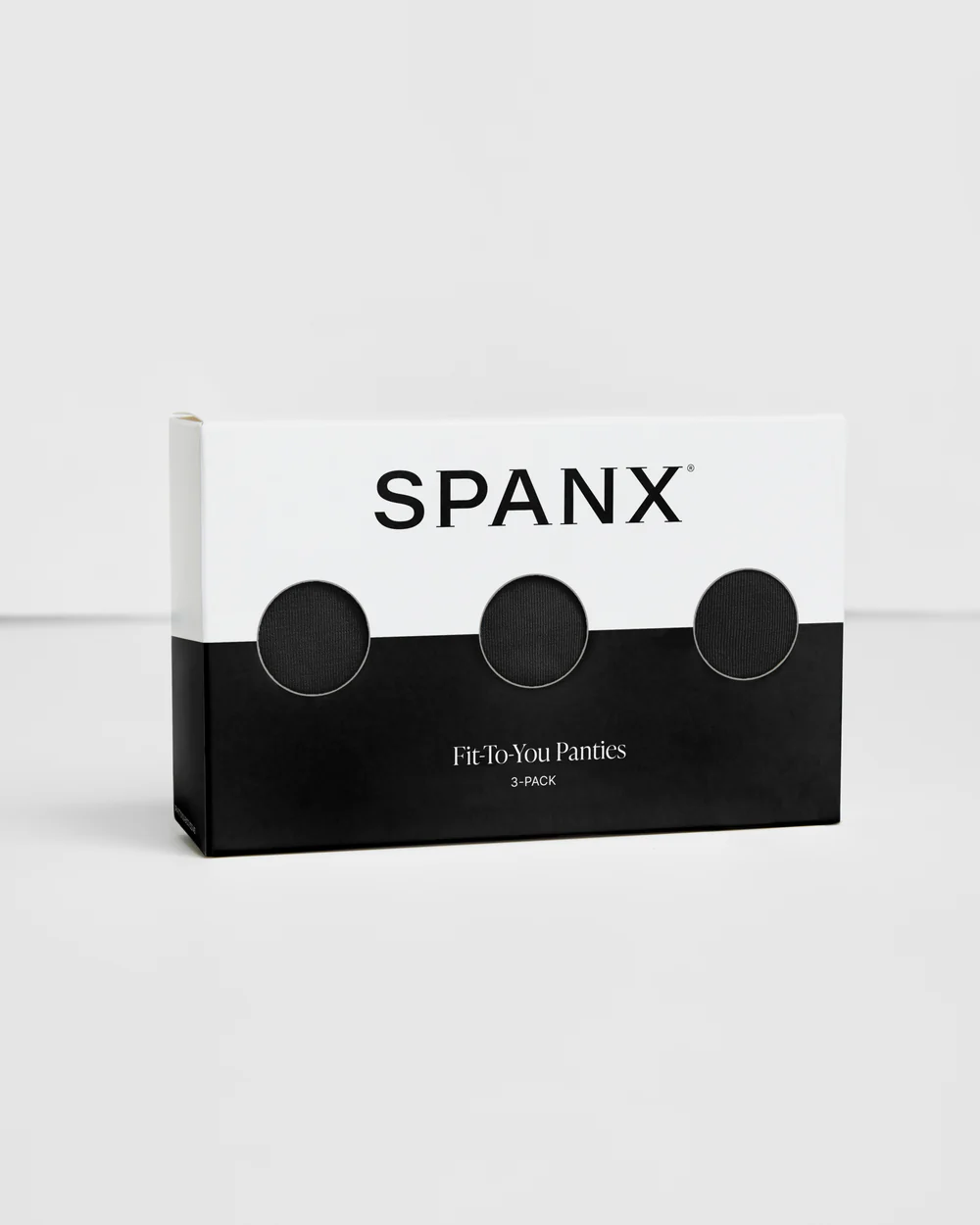 SPANX® Fit-to-You Thong 3-Pack Box- Very Black