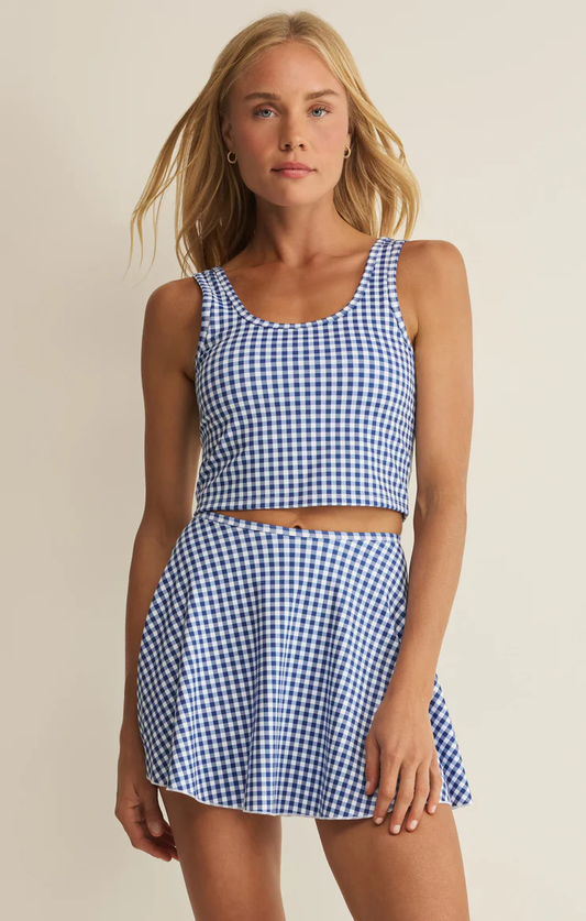 Z Supply Check Yourself Cropped Top