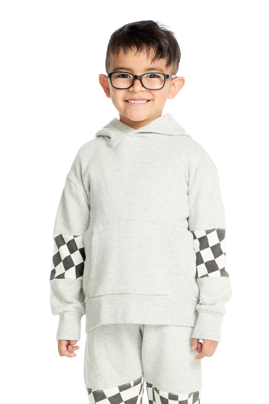 Chaser Checkered Colorblock Hoodie