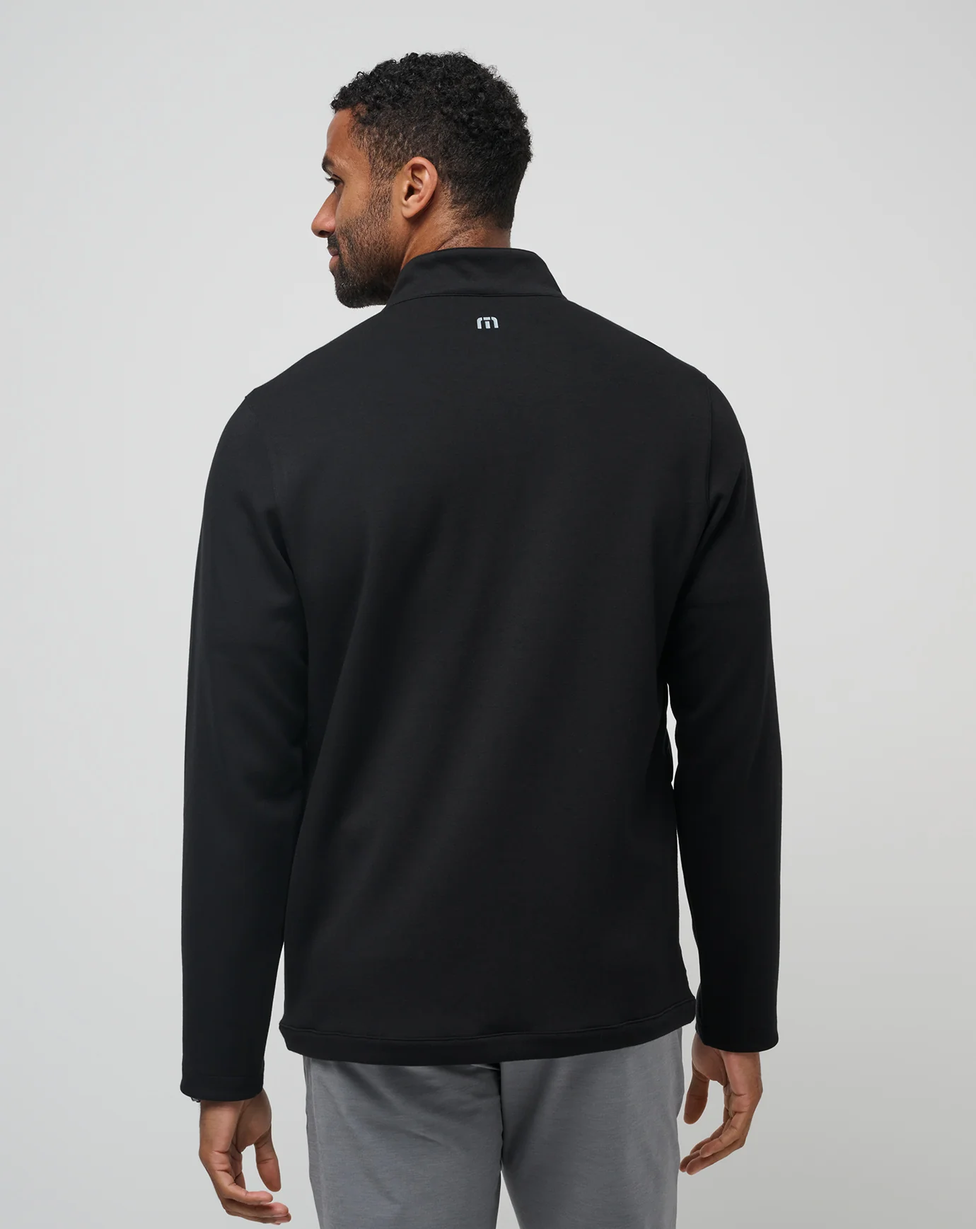Travis Mathew Point of Sail Full Zip- Black