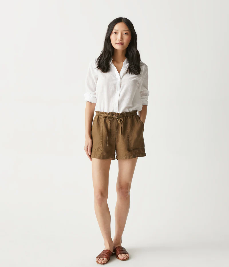 Michael Stars Paulette Linen Short