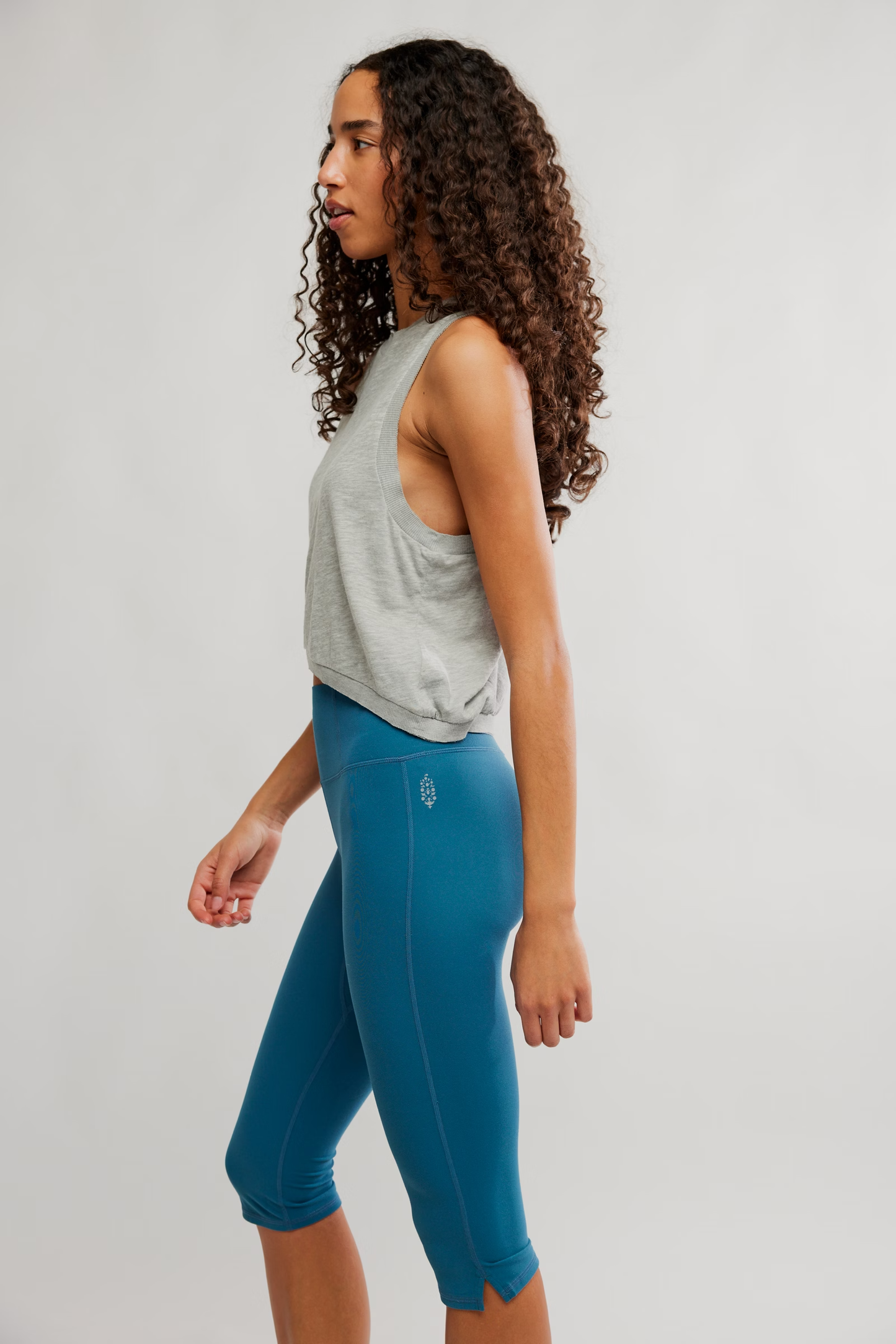 Free People Never Better Mini Leggins- Riptide