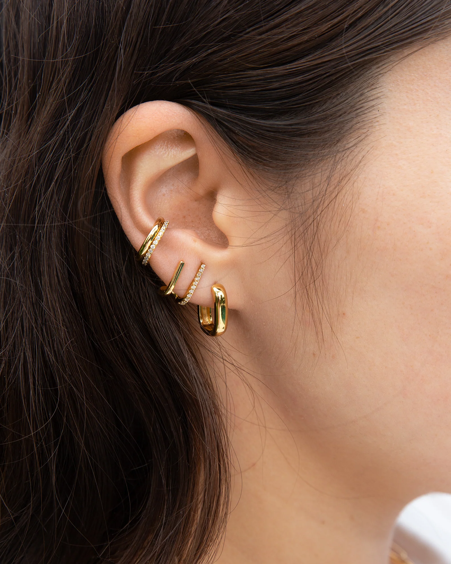 Jurate High Society Stud Earrings