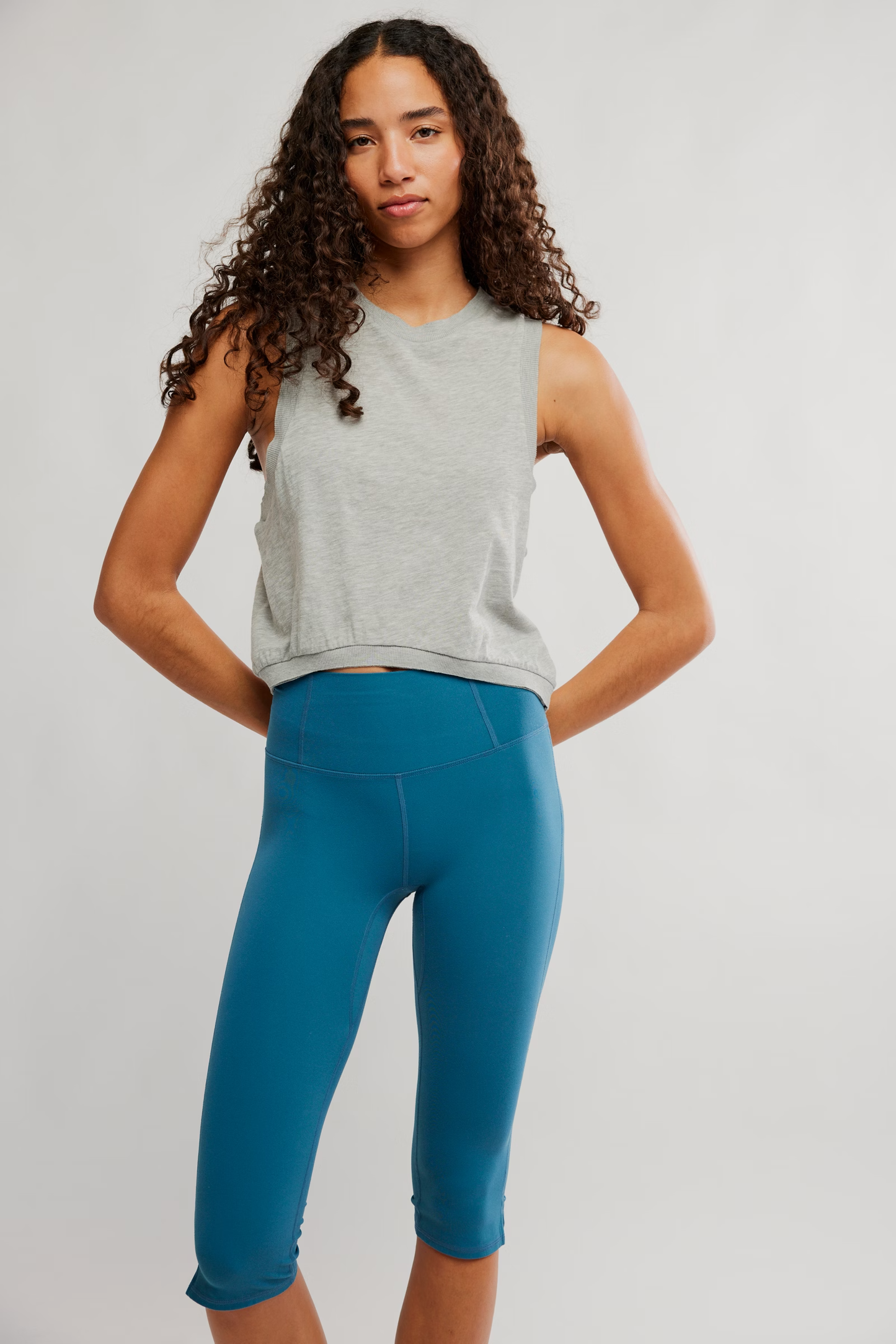 Free People Never Better Mini Leggins- Riptide