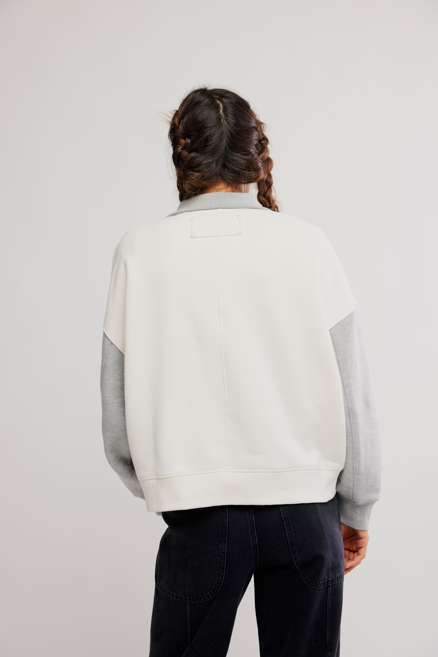 Free People Colorblock Timeless Pullover