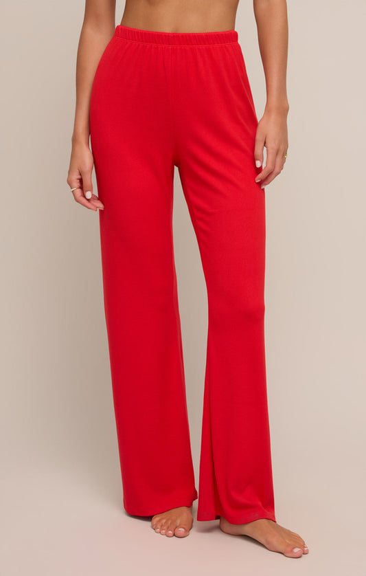 Z Supply Sabrina Pointelle Pant-Rendezvous