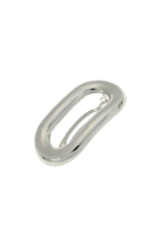 Reese Mini Barette- Silver