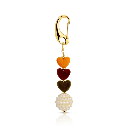Jurate Piece of my Heart Bag Charm