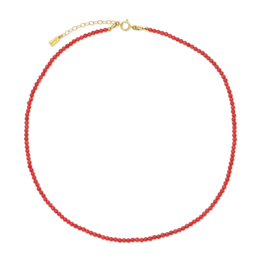Jurate Sidekick Coral Bead Necklace