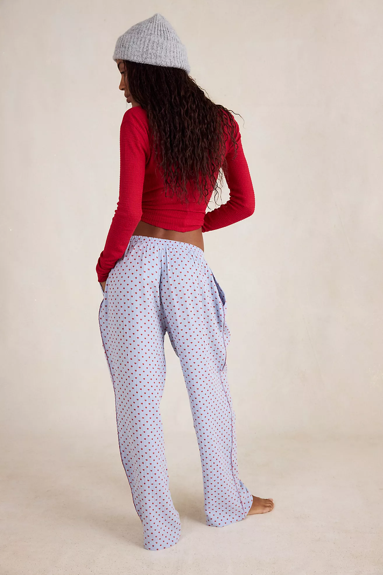 Free People Be Mine Pant- Blue Combo